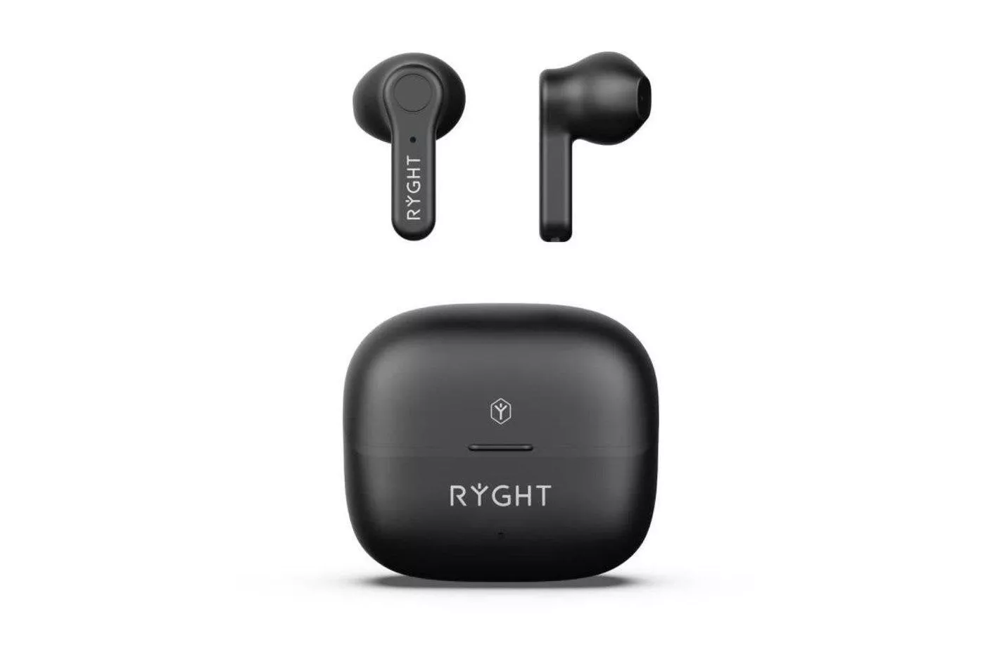 Auriculares Ryght DYPLO 2 inal&aacute;mbricos Bluetooth 5.0 con cancelaci&oacute;n de ruido negro