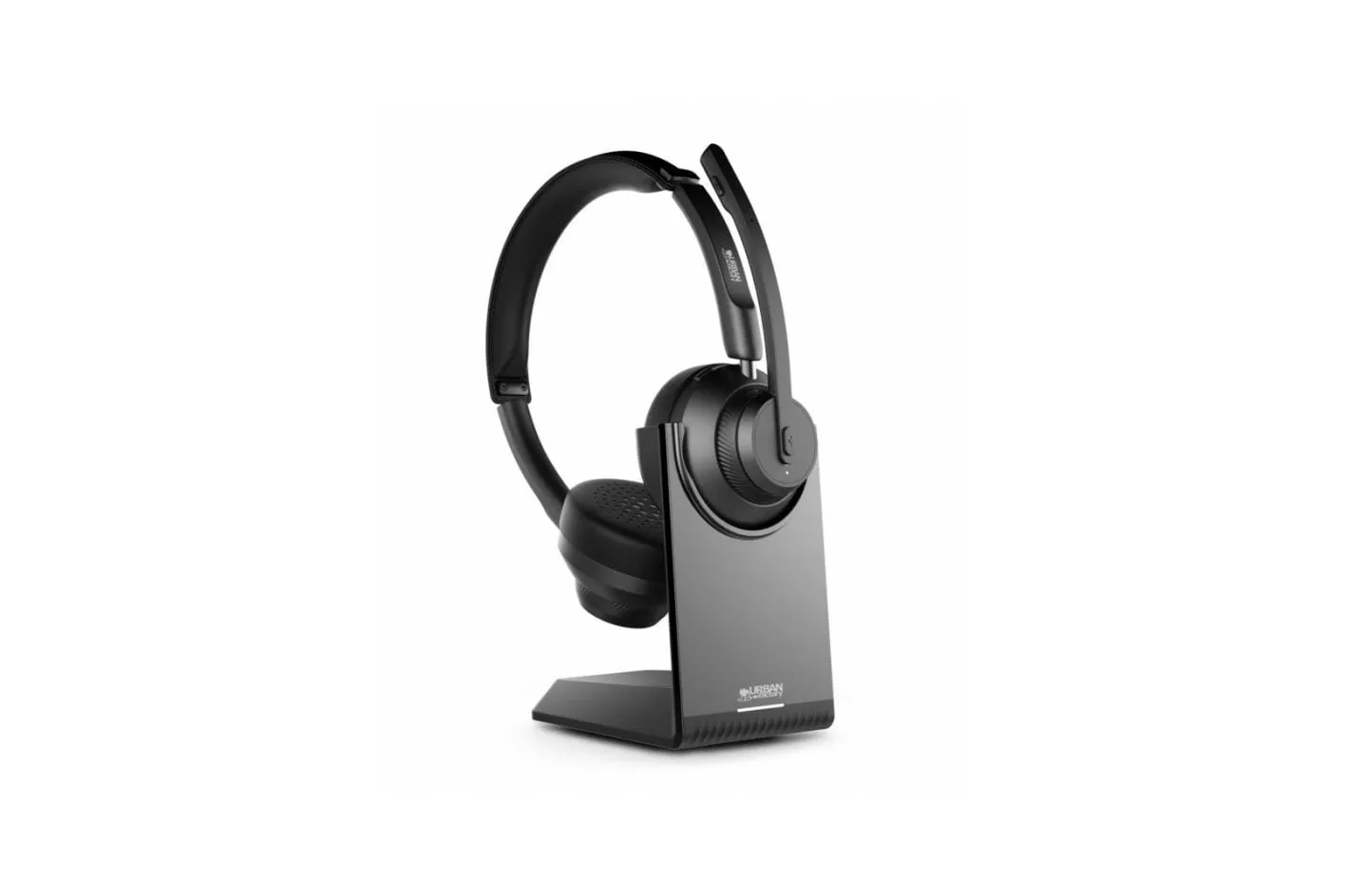 Auriculares Urban Factory MOVEE PRO inal&aacute;mbricos Bluetooth Gaming con Cancelaci&oacute;n de Ruido y micr&oacute;fono Negro