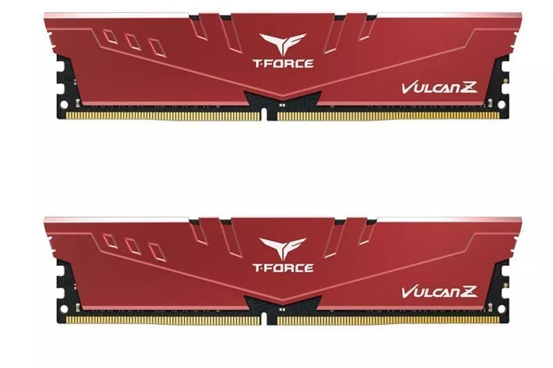 Team Group T-Force Vulcan Z DDR4 3200Mhz PC4-25600 32GB 2x16GB CL16 Rojo