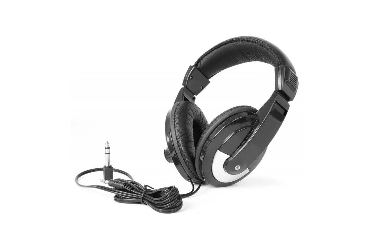 Auriculares VONYX SH120 con cable, conectividad anal&oacute;gica, uso musical, negros