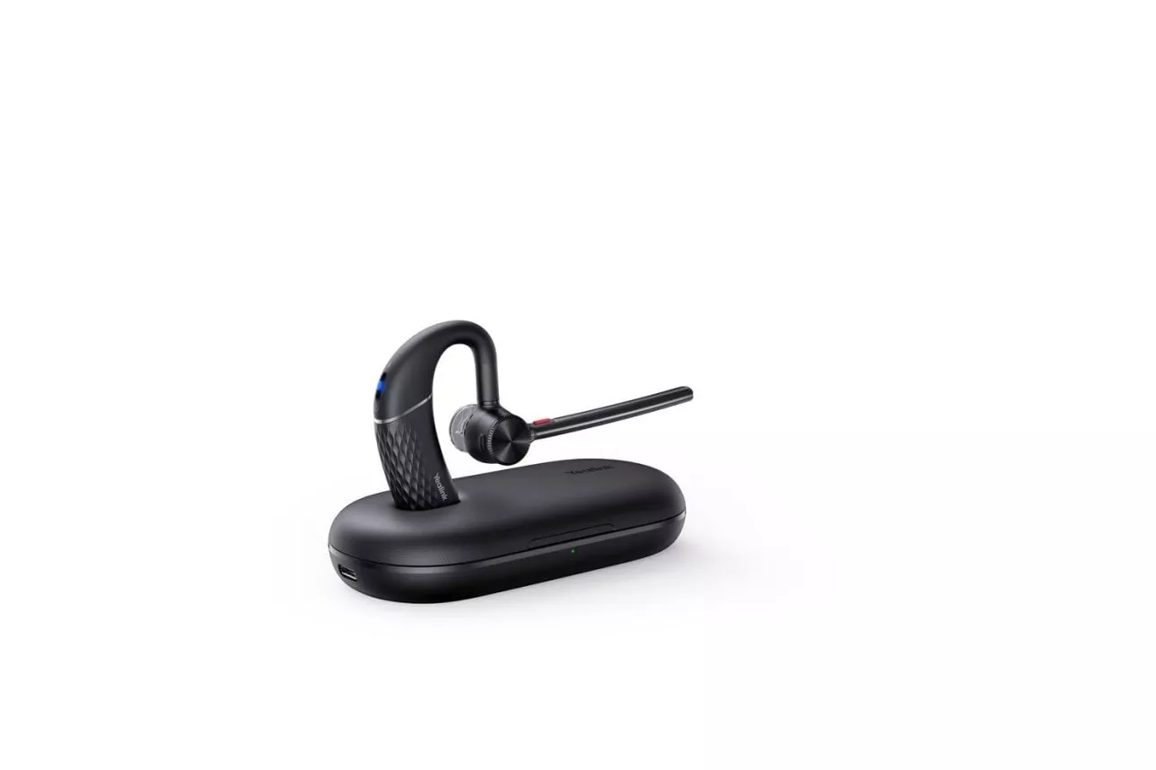 Auriculares Yealink BH71 inal&aacute;mbricos Bluetooth con Cancelaci&oacute;n de Ruido, micr&oacute;fono y funda, negro