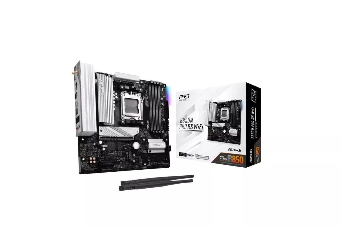 B850M Pro RS WiFi, Placa base