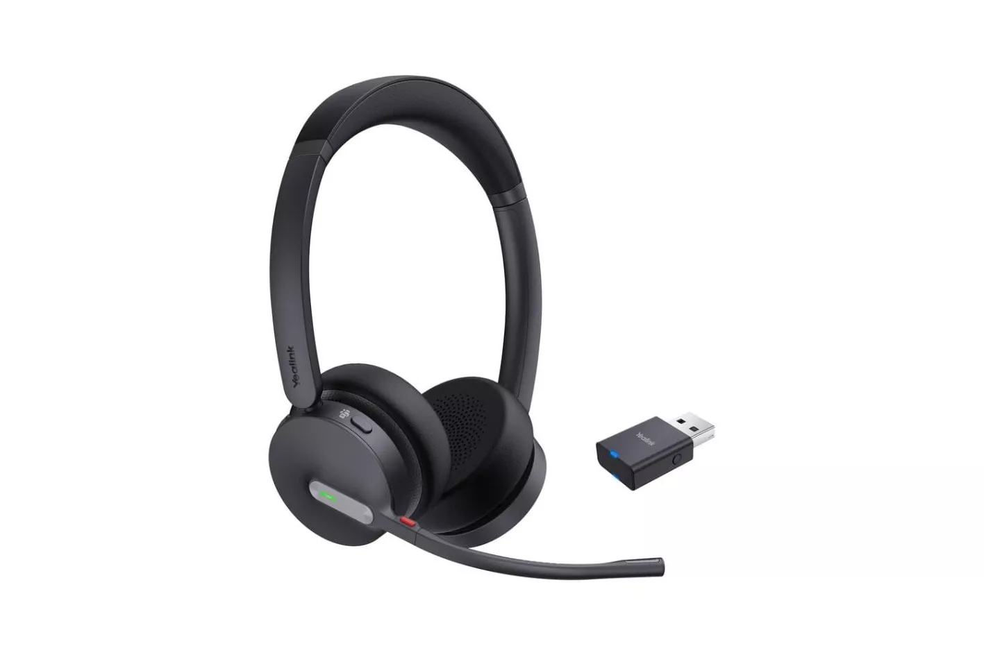 Auriculares Yealink WH64 Hybrid Dual Teams inal&aacute;mbricos Bluetooth Oficina Negro