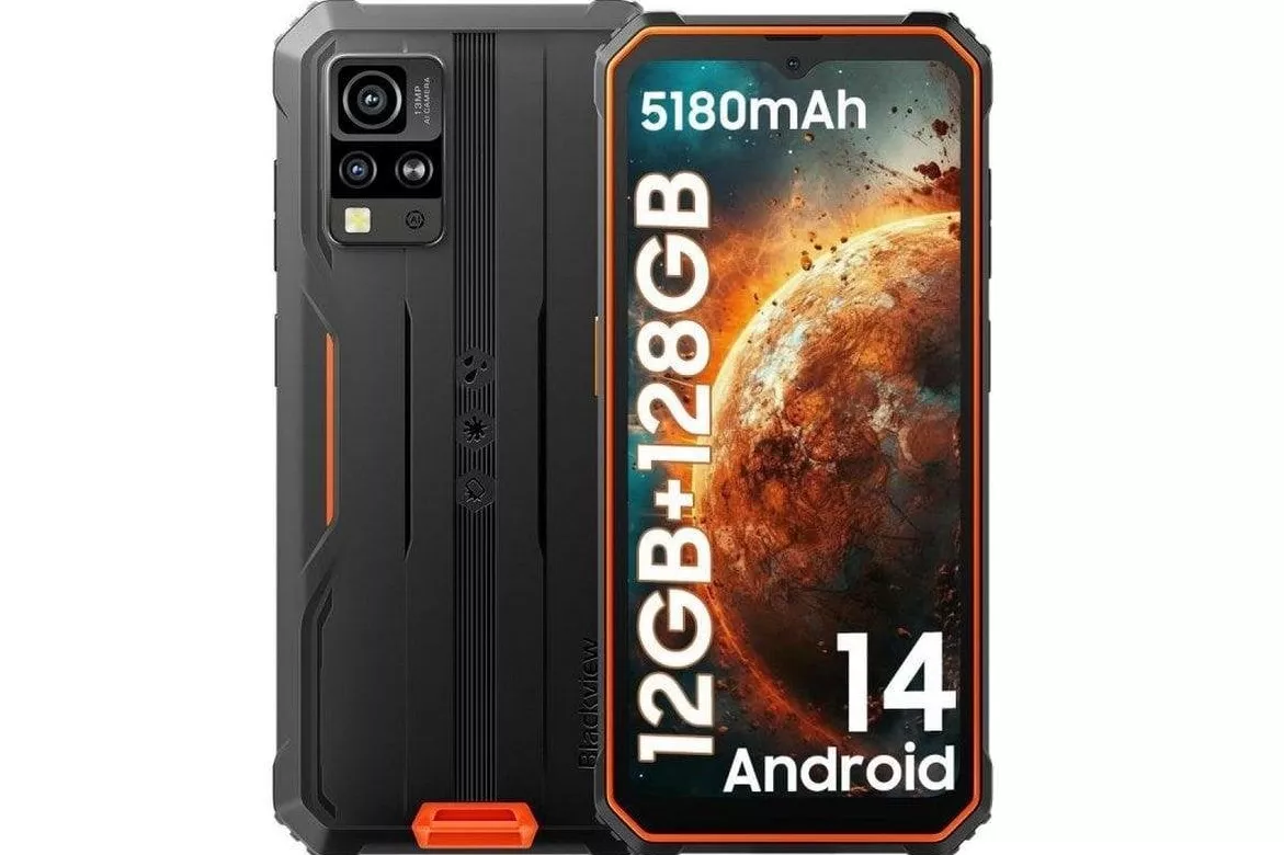 Blackview BV4800 Pro 4G 4GB 128GB 6.56" Naranja