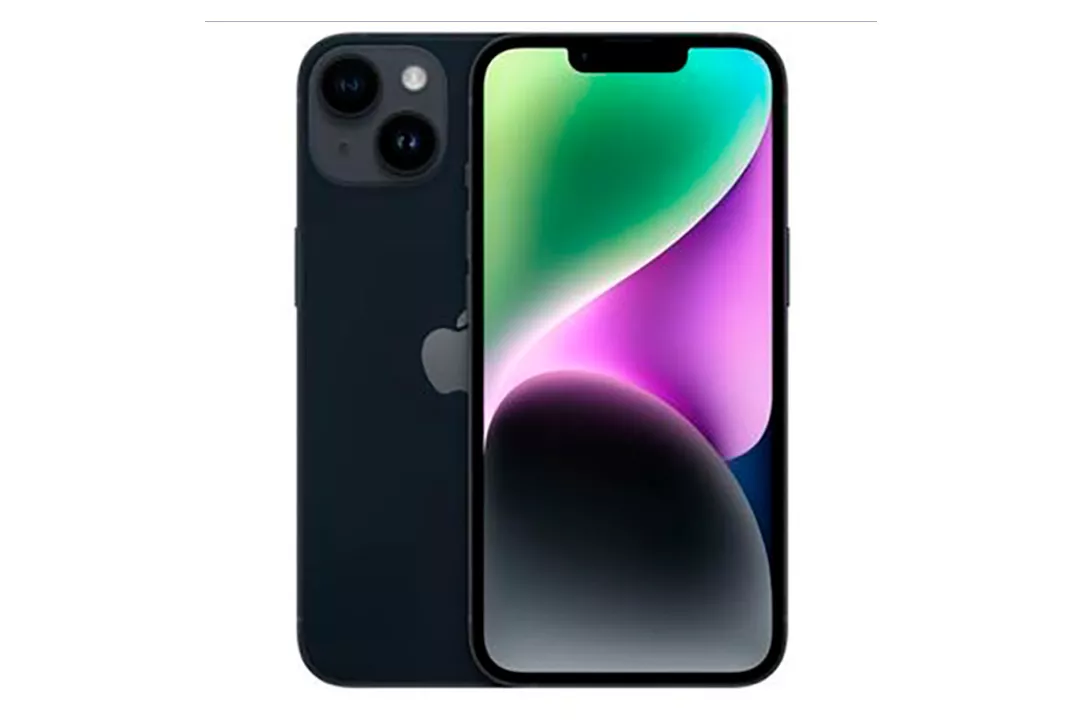 Smartphone/M&oacute;vil Apple iPhone 14 6.1" 6GB 256GB 5G Medianoche EE