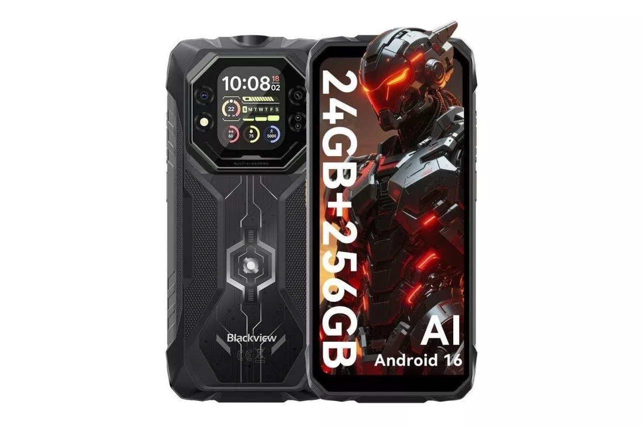 Blackview Rock 1 4G 8GB 256GB 6,56" Negro Dual SIM