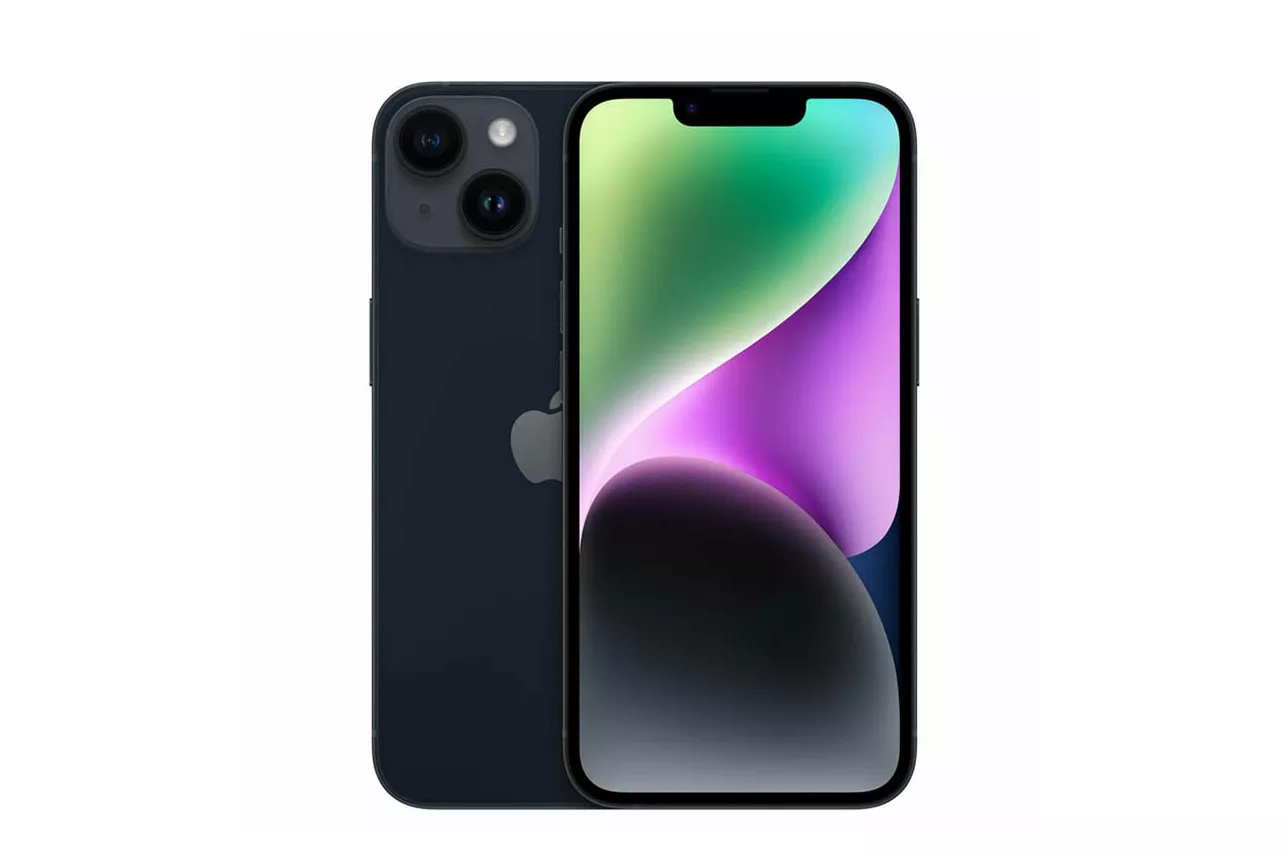 Smartphone/M&oacute;vil Apple iPhone 14 6.1" 6GB 256GB 5G Negro Medianoche