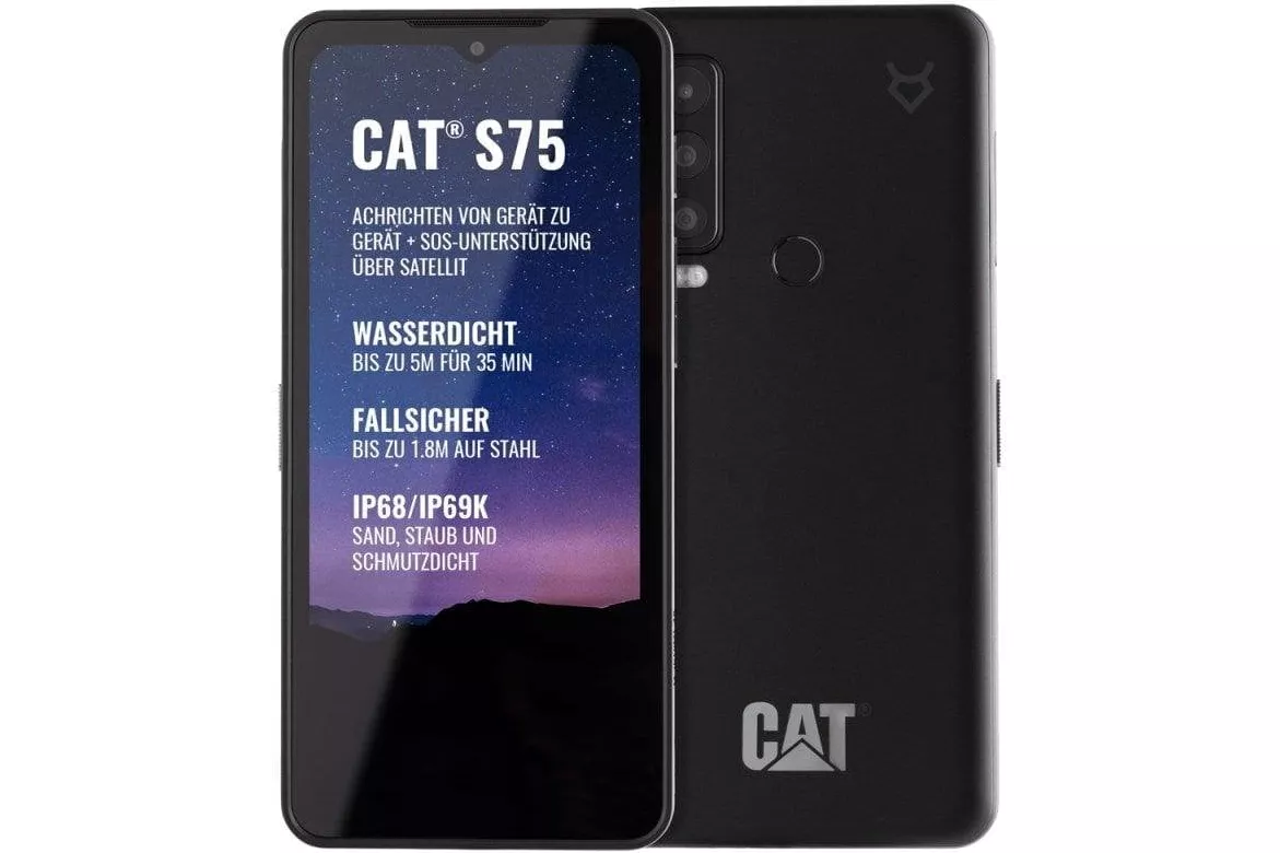 Cat S75 5G 6GB 128GB 6.58" Negro