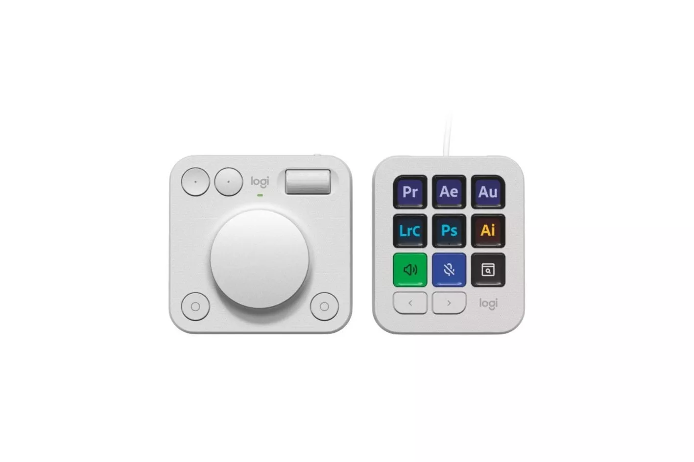 Logitech Master Series MX Creative Console - Conjunto de teclado y teclado de marcaci&oacute;n