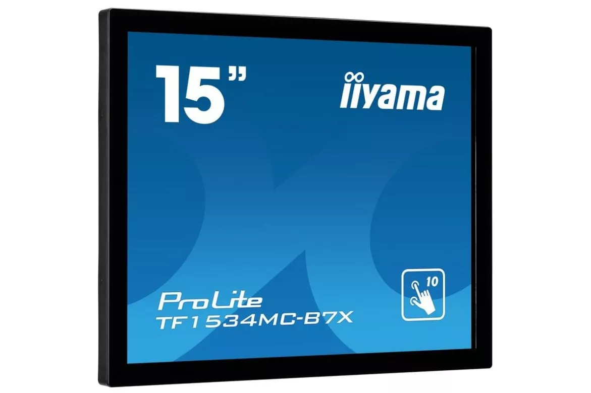 Monitor iiyama TF1534MC-B7X 15" XGA LED TN Pantalla T&aacute;ctil 8 ms Montaje VESA