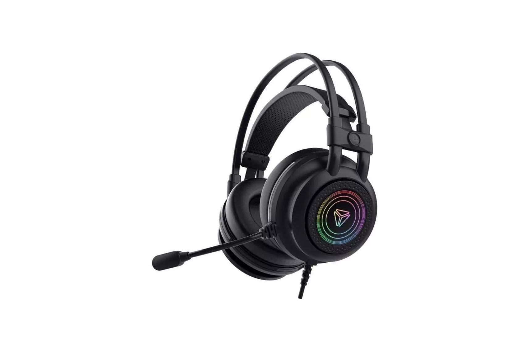 Auriculares Yenkee YHP 3035 con cable USB sonido 7.1 surround micr&oacute;fono negro