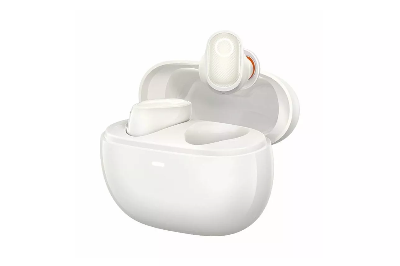 Baseus Bowie WM05 Auriculares Bluetooth TWS con Cancelaci&oacute;n Activa de Ruido 43dB Blancos