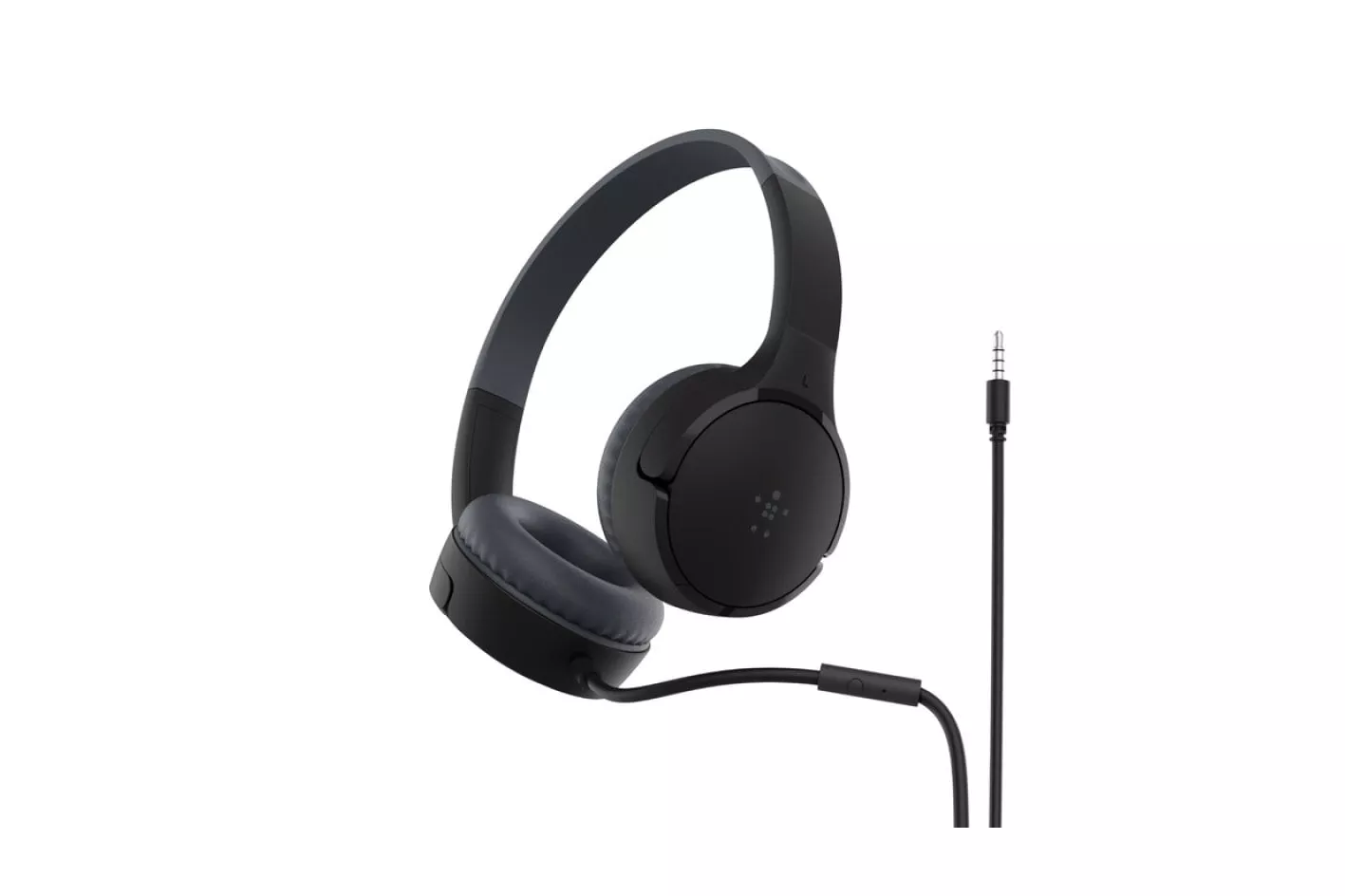 Belkin SoundForm Mini Auriculares Infantiles Jack 3.5mm Negro