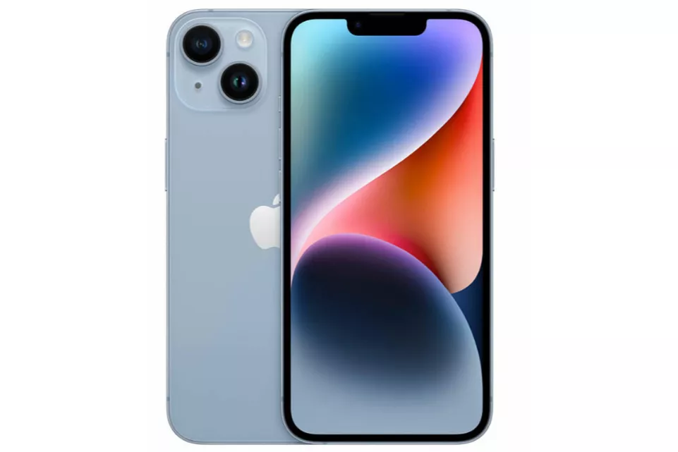 Smartphone/M&oacute;vil Apple iPhone 14 Plus 6.7" 6GB 128GB 5G Azul