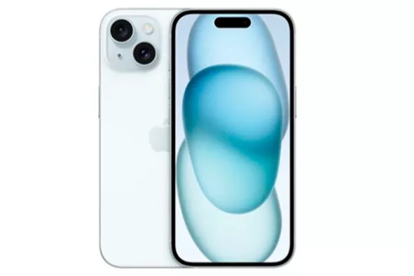 Smartphone/M&oacute;vil Apple iPhone 15 6.1" 6GB 256GB 5G Azul EE