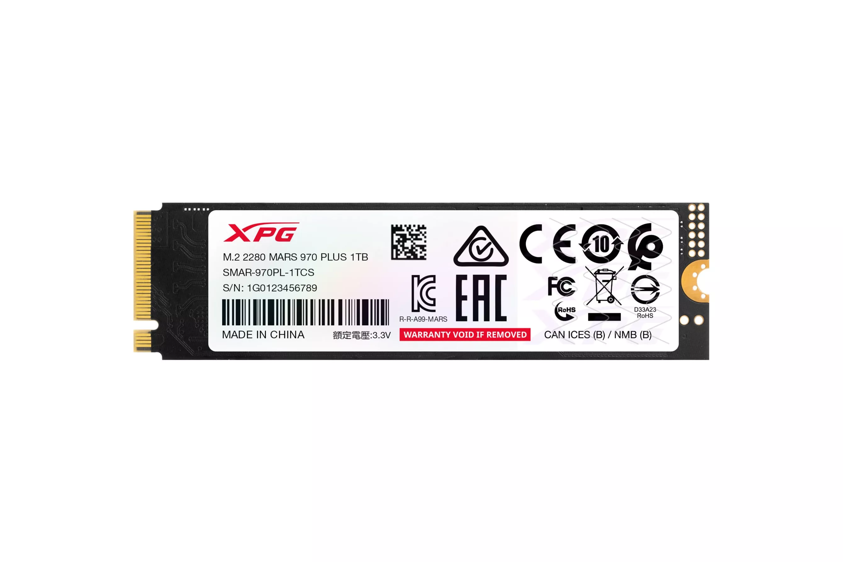 MARS 970 PLUS 1.0 TB, Unidad de estado s&oacute;lido