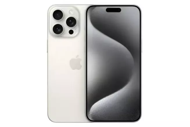 Smartphone/M&oacute;vil Apple iPhone 15 Pro 6.1" 8GB 256GB 5G Blanco Titanio
