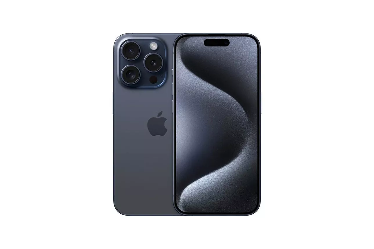 Smartphone/M&oacute;vil Apple iPhone 15 Pro 6.1" 8GB 128GB 5G Azul Titanio