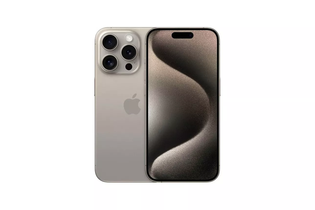 Smartphone/M&oacute;vil Apple iPhone 15 Pro 6.1" 8GB 128GB 5G Titanio