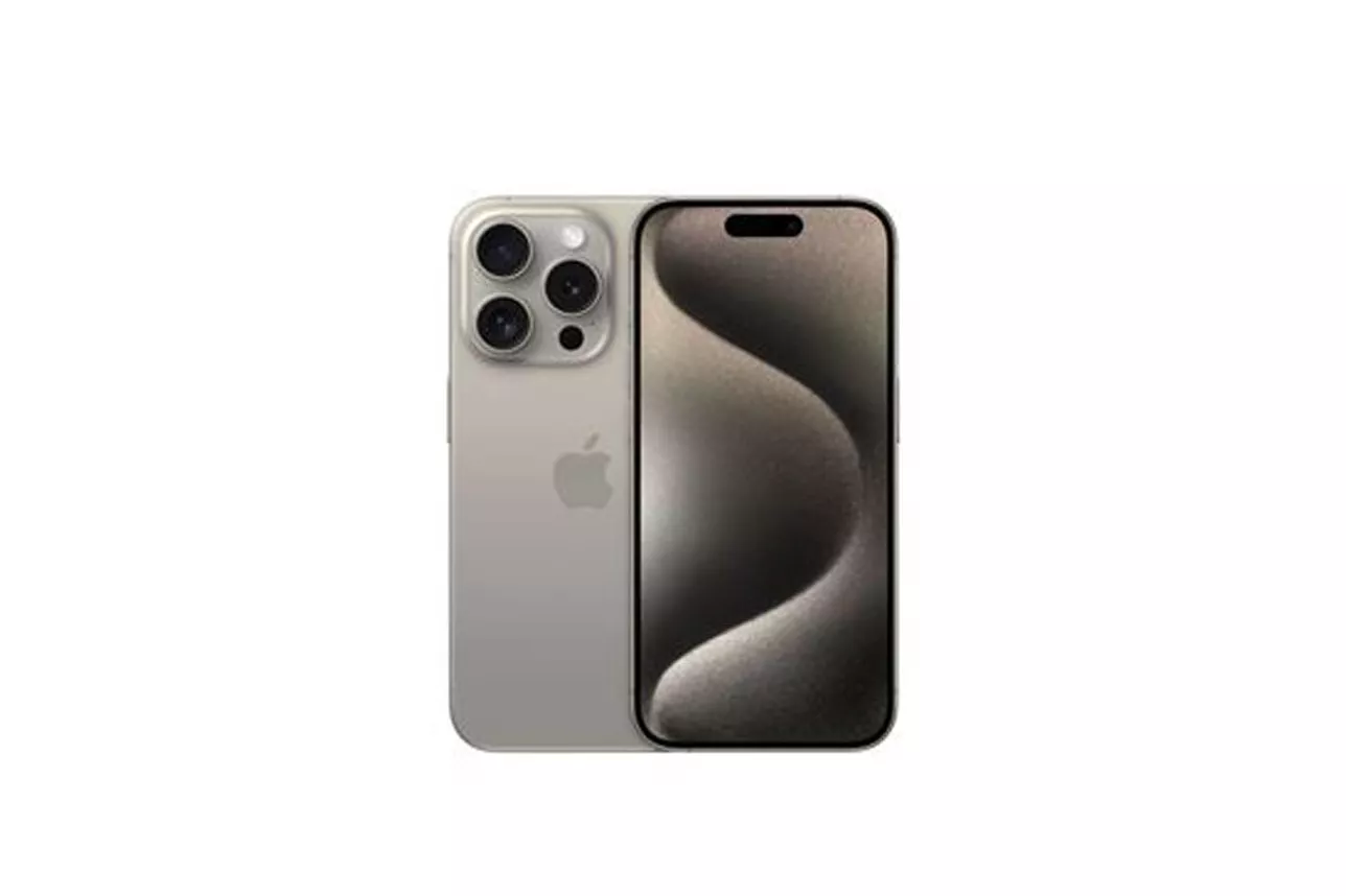 Smartphone/M&oacute;vil Apple iPhone 15 Pro 6.1" 8GB 256GB 5G Negro Titanio