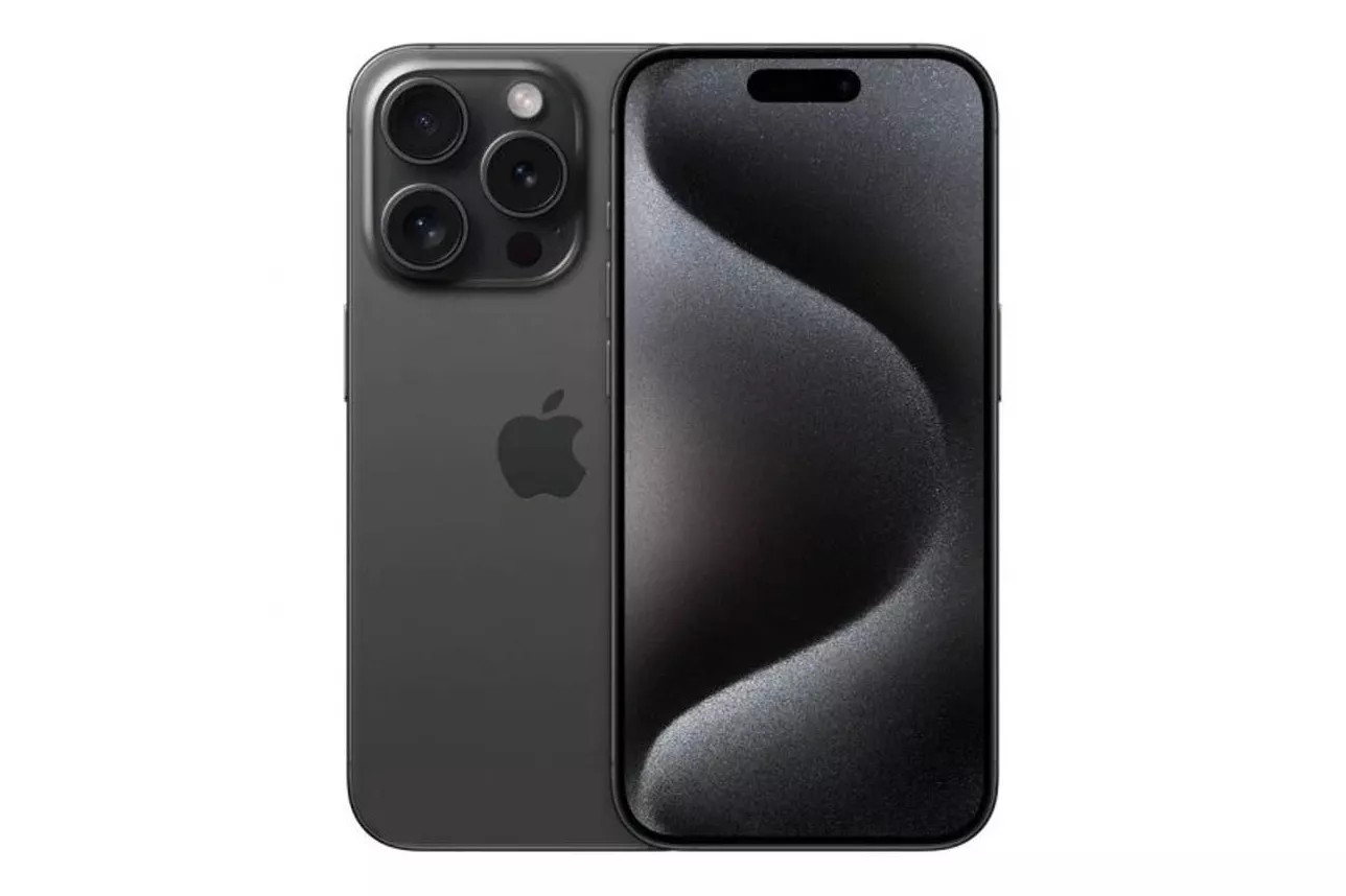Smartphone/M&oacute;vil Apple iPhone 15 Pro 6.1" 8GB 512GB 5G Titanio Negro