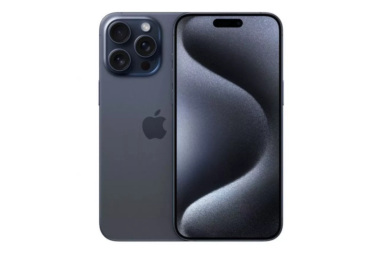 Smartphone/M&oacute;vil Apple iPhone 15 Pro Max 6.7" 8GB 256GB 5G Azul