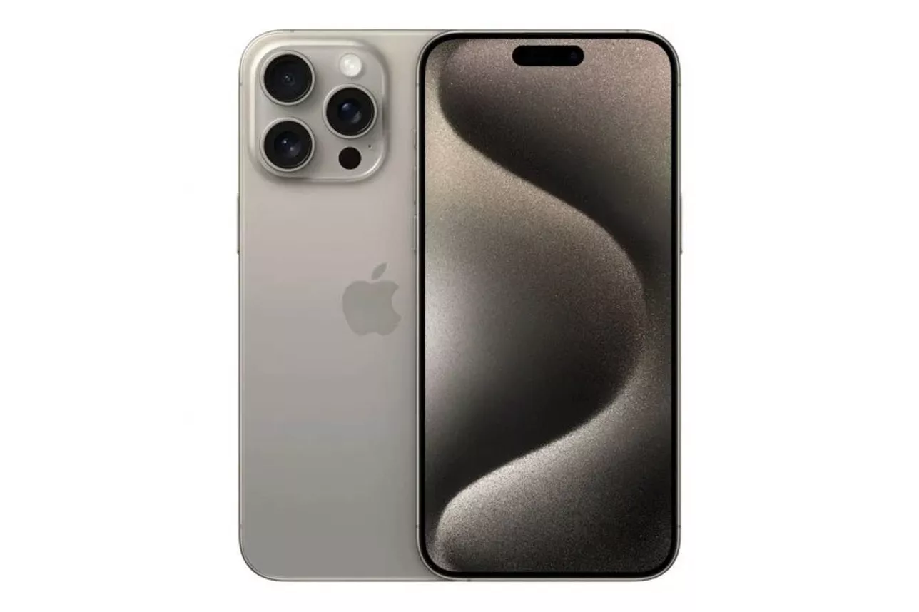Smartphone/M&oacute;vil Apple iPhone 15 Pro Max 6.7" 8GB 256GB 5G Titanio Natural