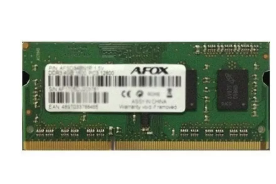 Memoria RAM AFOX AFSD38CK1P 8GB 1x8GB DDR3 1866MHz SO-DIMM Laptop