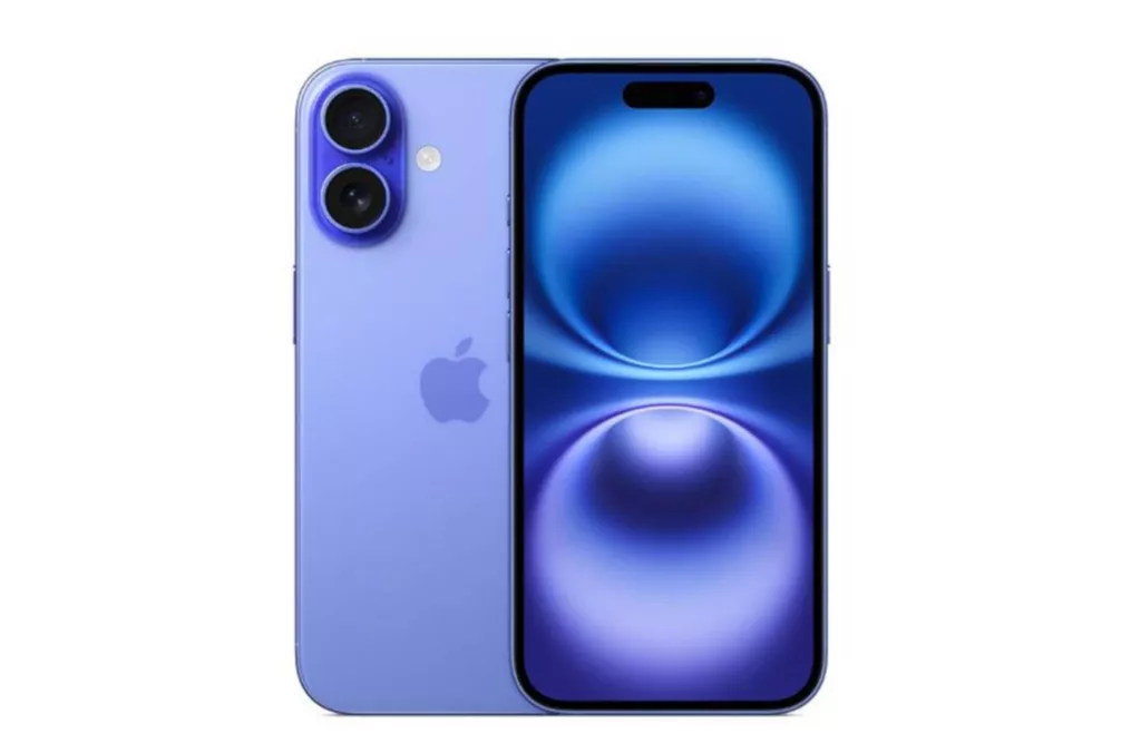 Smartphone/M&oacute;vil Apple iPhone 16 6.1" 8GB 256GB 5G Azul Ultramar EE