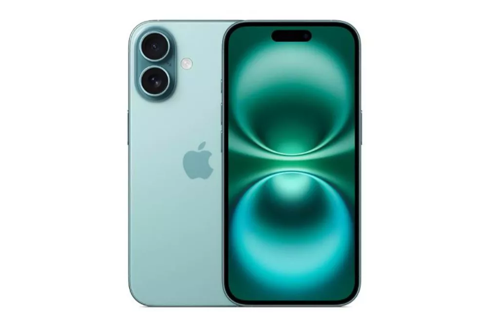 Smartphone/M&oacute;vil Apple iPhone 16 6.1" 8GB 512GB 5G Verde Azulado