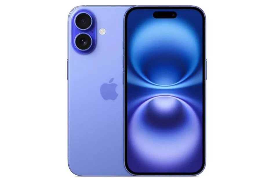 Smartphone/M&oacute;vil Apple iPhone 16 Plus 6.7" 8GB 256GB 5G Azul Ultramar EE