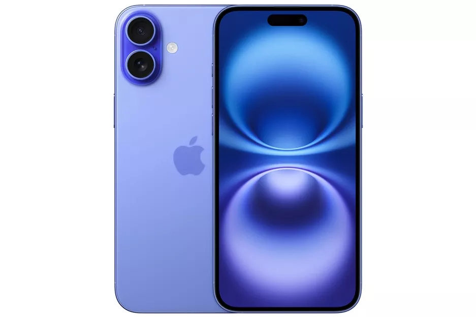 Smartphone/M&oacute;vil Apple iPhone 16 Plus 6.7" 8GB 512GB 5G Azul Ultramar