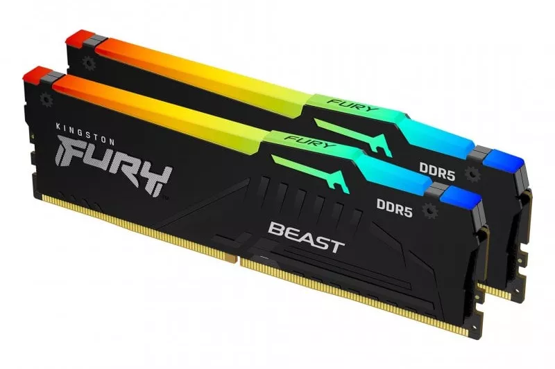 Kingston FURY Beast RGB DDR5 6000MHz 32GB 2x16GB CL40