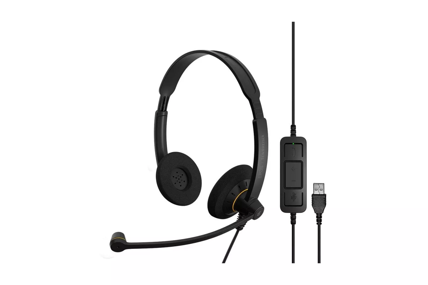 Epos Impact SC 60 Auriculares USB con Micr&oacute;fono Negros