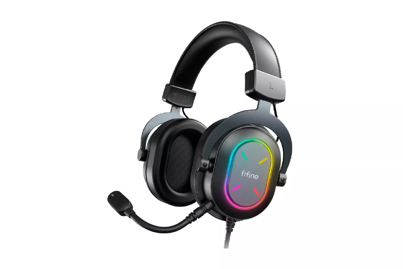 FIFINE AmpliGame H6 Auriculares Gaming 7.1 USB RGB PC/PS4/PS5/Port&aacute;til