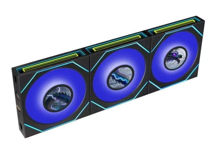 UNI FAN SL-INF LCD FLEX 120 Wireless, Ventilador