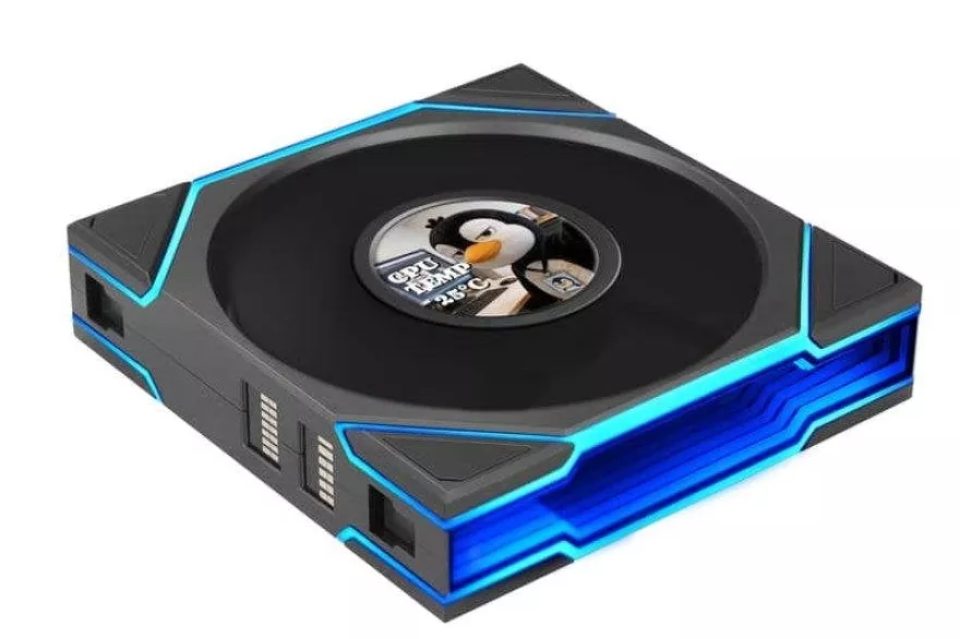UNI FAN TL LCD FLEX 120 Wireless, Ventilador