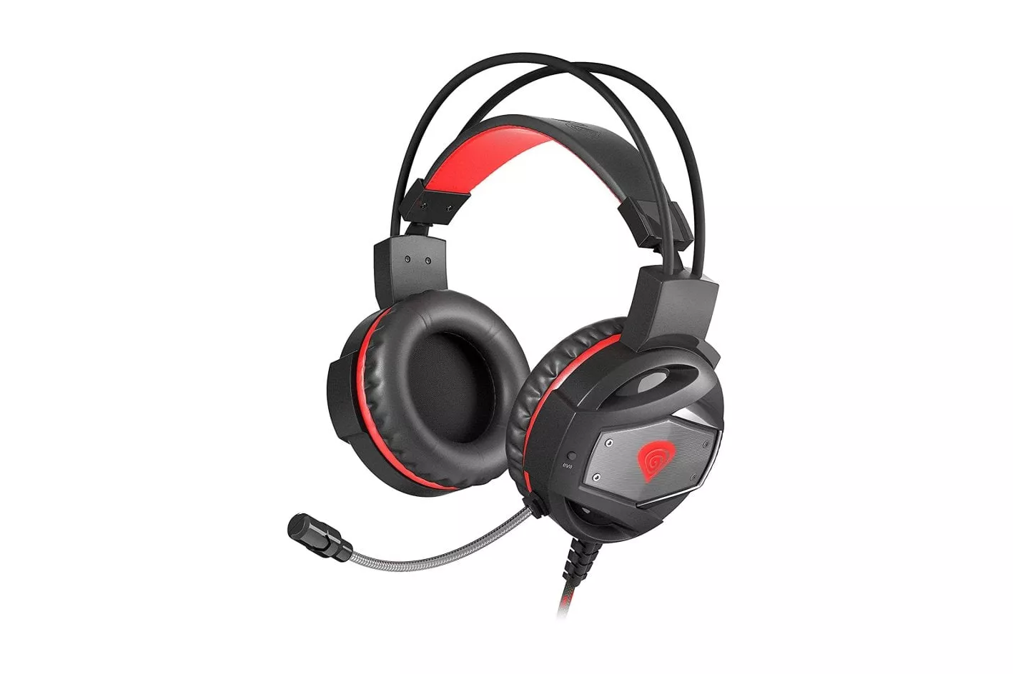 Genesis Neon 350 Auriculares Gaming Negro/Rojo