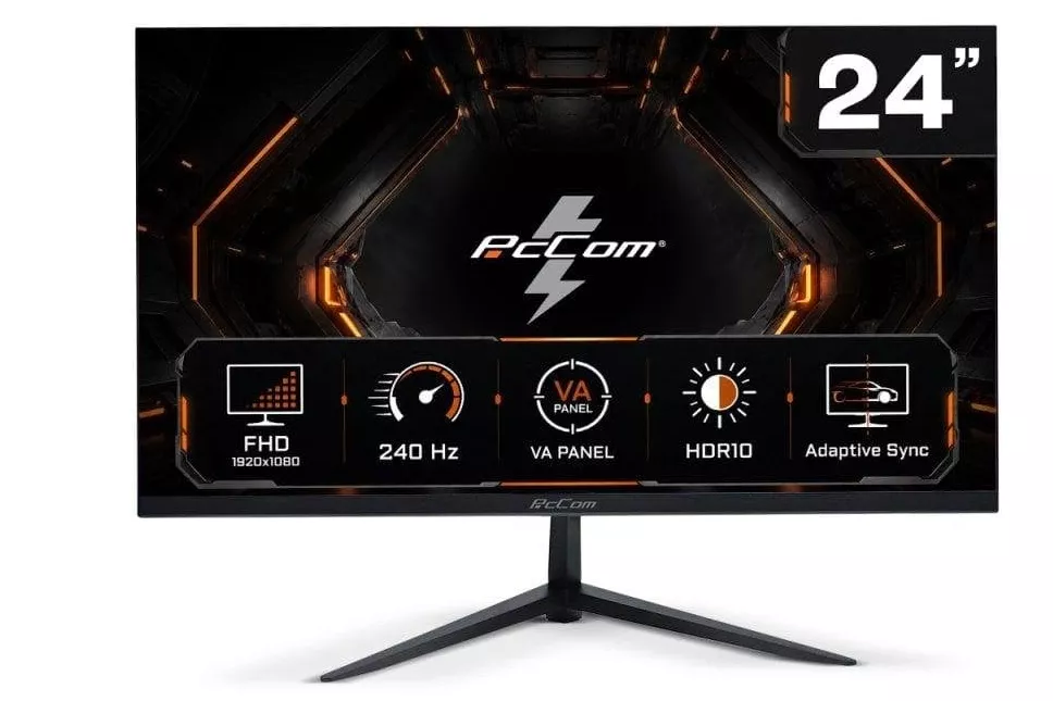 PcCom Elysium 24" VA FHD 240 Hz Adaptive Sync