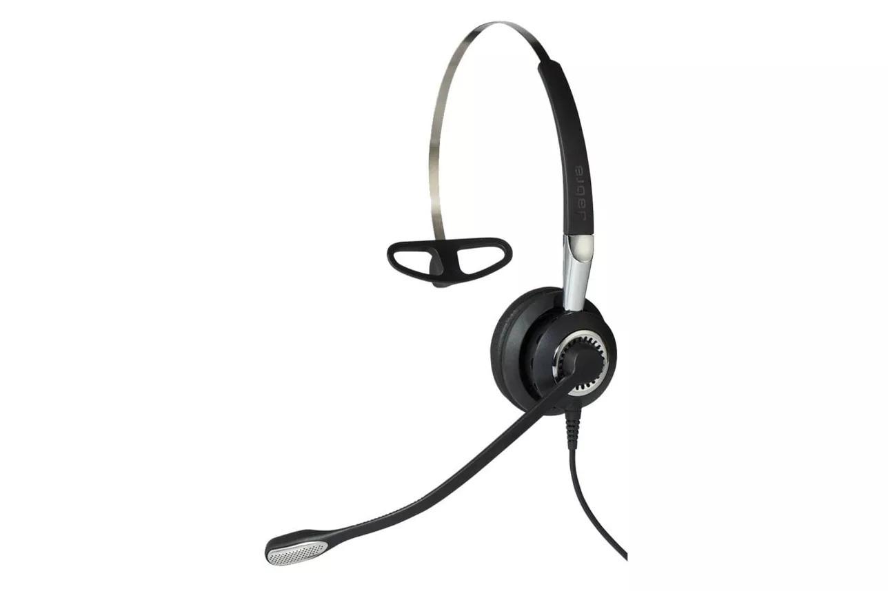 Jabra BIZ 2400 II QD Mono ANC Medio Auriculares con Micr&oacute;fono Negros