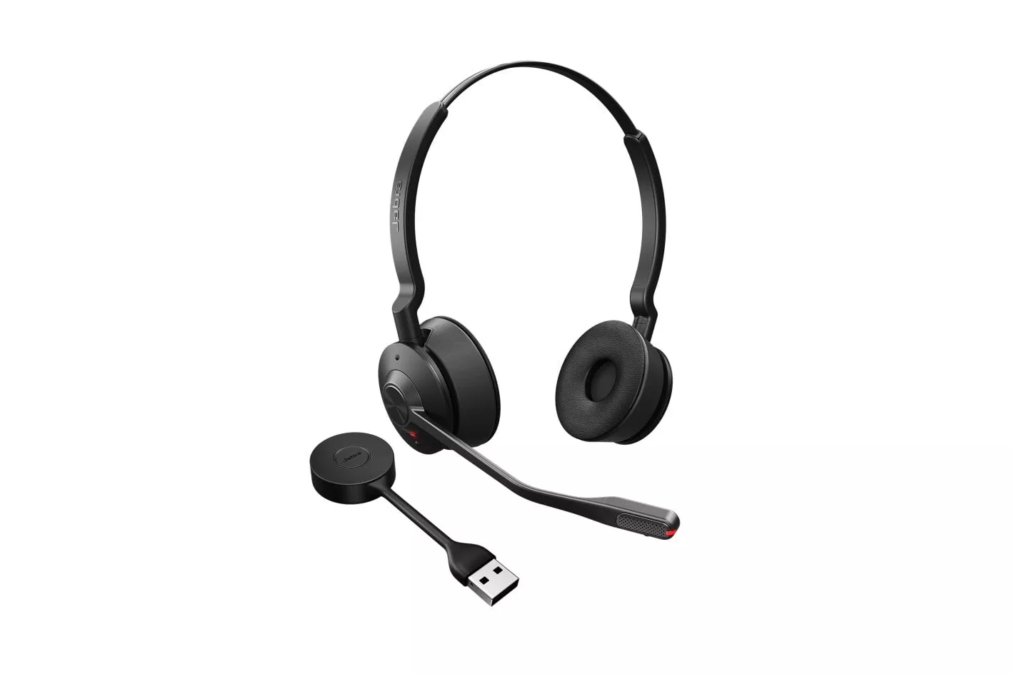 Jabra Engage 55 Stereo USB-A UC Auriculares Inal&aacute;mbricos con Micr&oacute;fono Negros