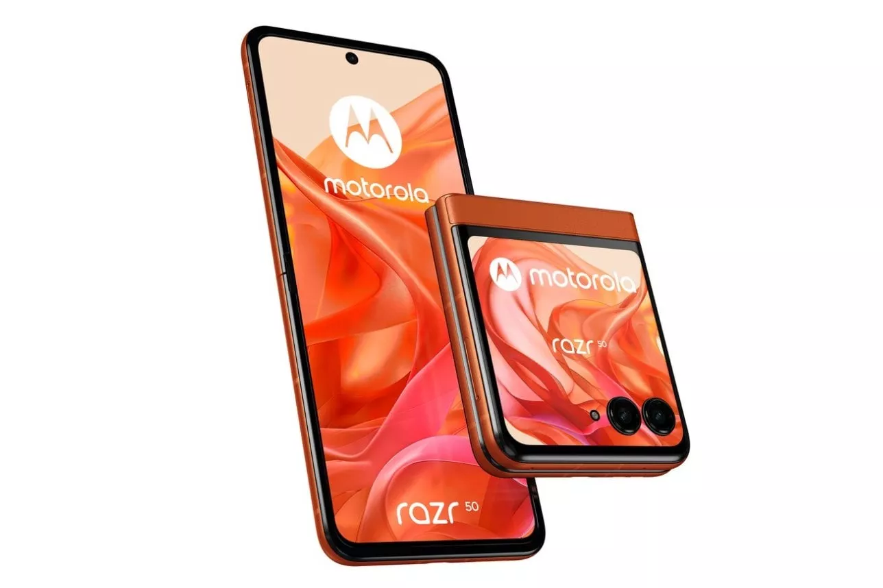 Motorola Razr 50 8GB 256GB Spritz Orange (5G) - Smartphone 6.9"