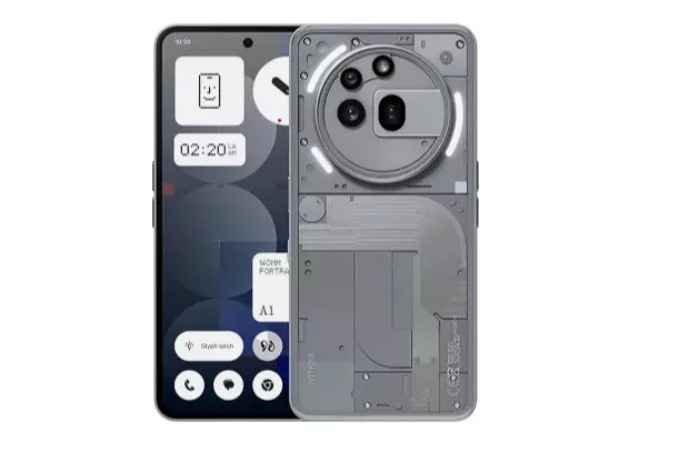 Nothing Phone (3a) Pro 12GB 256GB (5G) Gris - Smartphone 6.77"