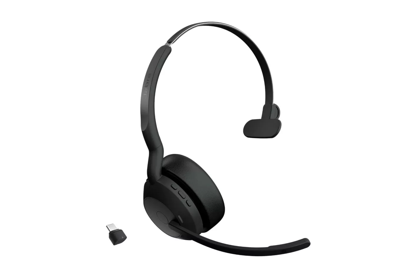 Jabra Evolve 2 55 Auricular Bluetooth Diadema para Oficina/Centro de Llamadas Negro