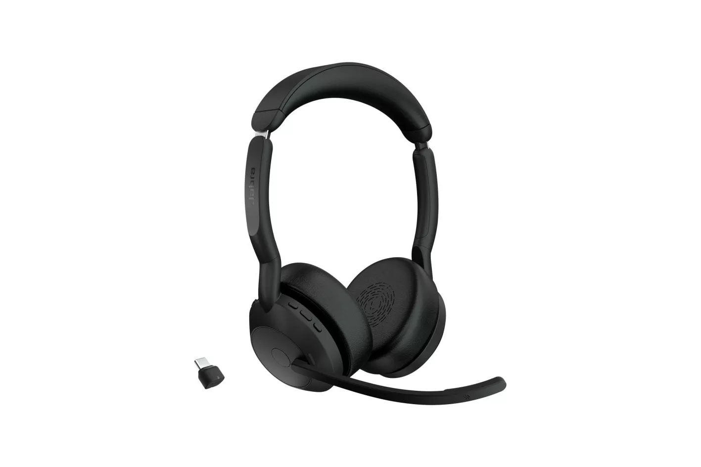 Jabra Evolve2 55 Auriculares Bluetooth para Oficina/Centro de Llamadas Negro