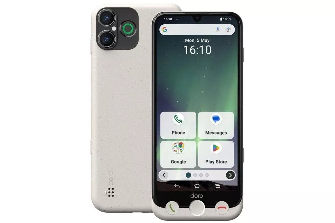 Doro Aurora A30 4G 6GB 128GB 6.1" Negro Blanco