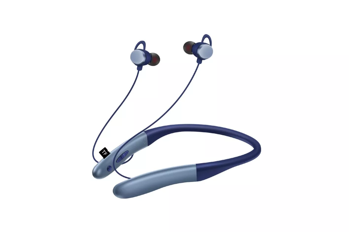 Kinsi AKZ-R8 Auriculares Inal&aacute;mbricos Interruptor Magn&eacute;tico Azules