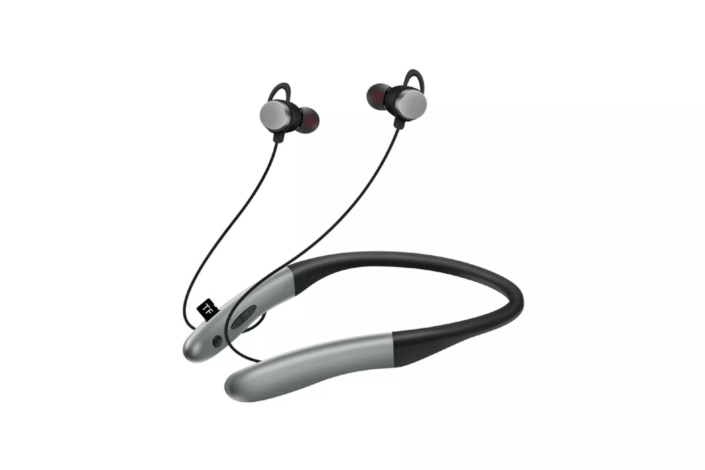 Kinsi AKZ-R8 Auriculares Inal&aacute;mbricos Interruptor Magn&eacute;tico Negros