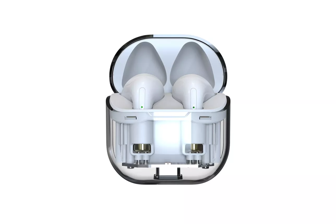 Kinsi B12 Auriculares Inal&aacute;mbricos HiFi Blancos
