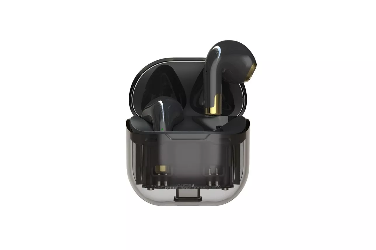 Kinsi B12 Auriculares Inal&aacute;mbricos HiFi Negros